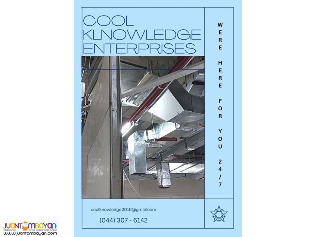ducting Works installation [fabricate,supply and installation] 