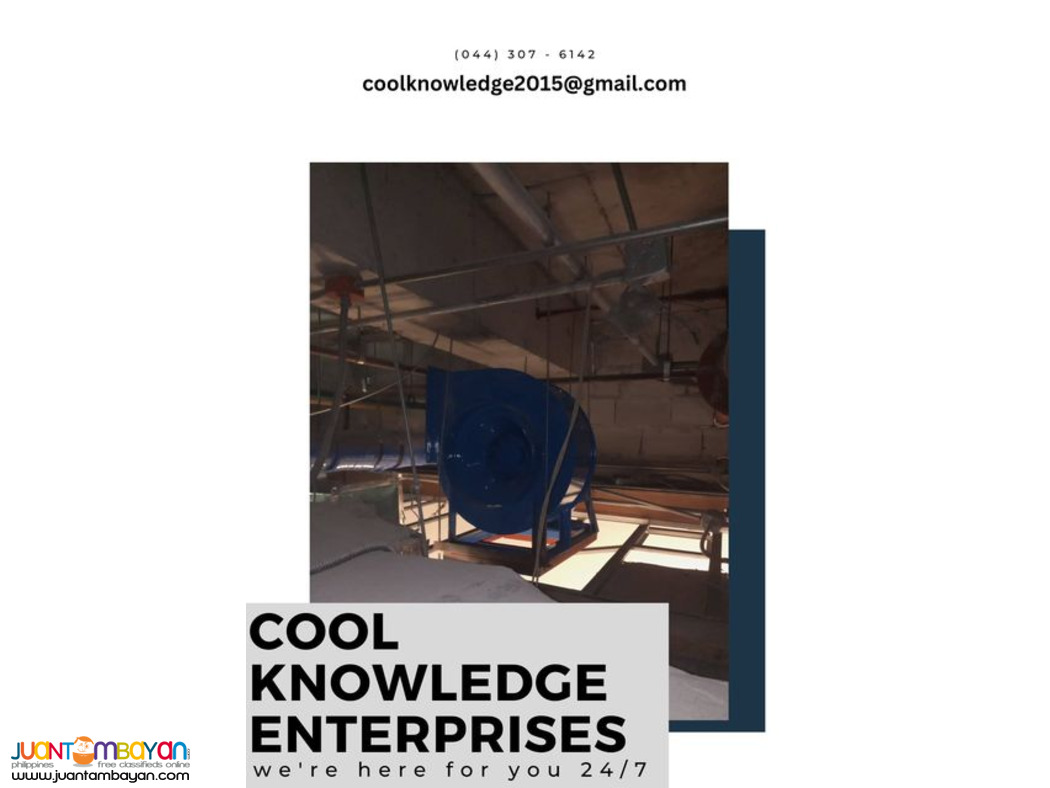 centrifugal blower system {supply and installation}