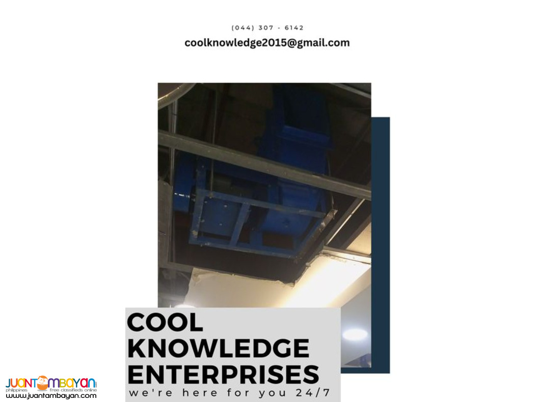 centrifugal blower system {supply and installation}