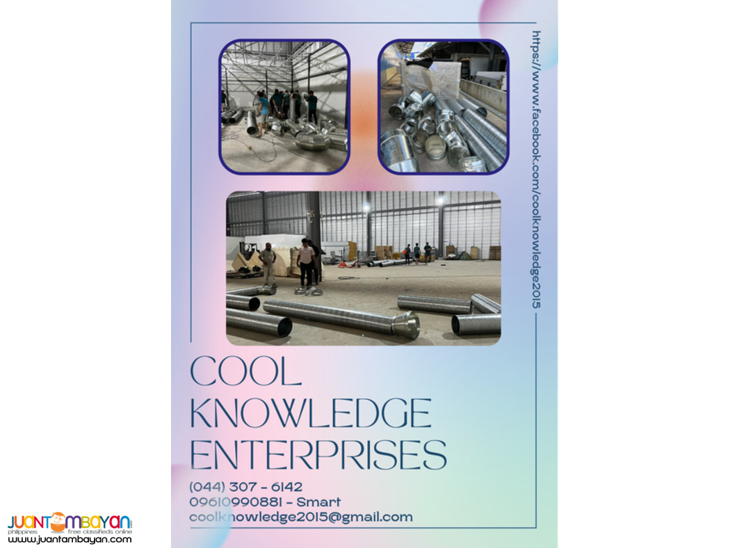 FABRICATE|SERVICES|SUPPLY AND INSTALLATION OF DUCTING WORKS
