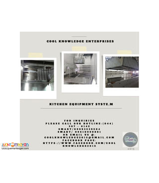 KITCHEN EQUIPMENT FABRICATION| INSTALLATION