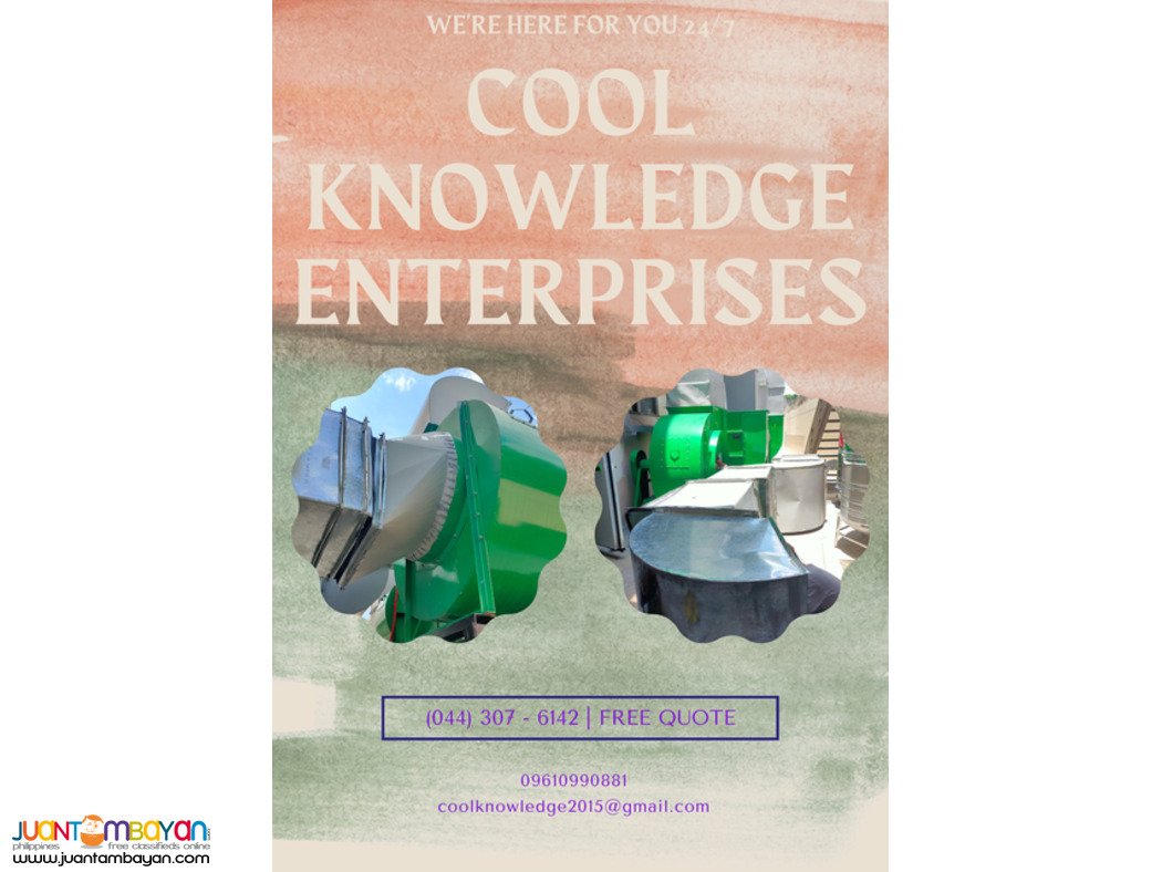 CENTRIFUGAL BLOWER SYSTEM SERVICES,SUPPLY AND INSTALLATION