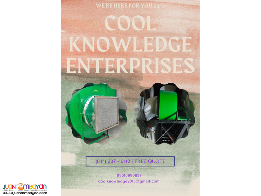 CENTRIFUGAL BLOWER SYSTEM SERVICES,SUPPLY AND INSTALLATION