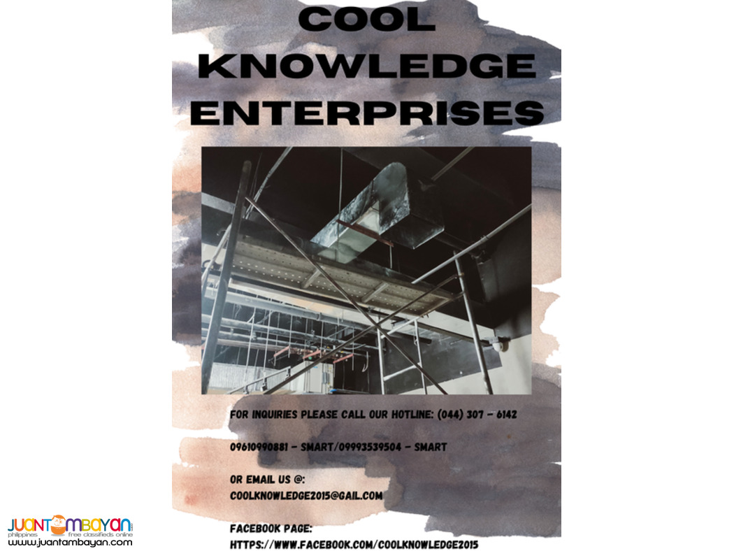 {SERVICES,SUPPLY & INSTALLATION} DUCTING WORKS