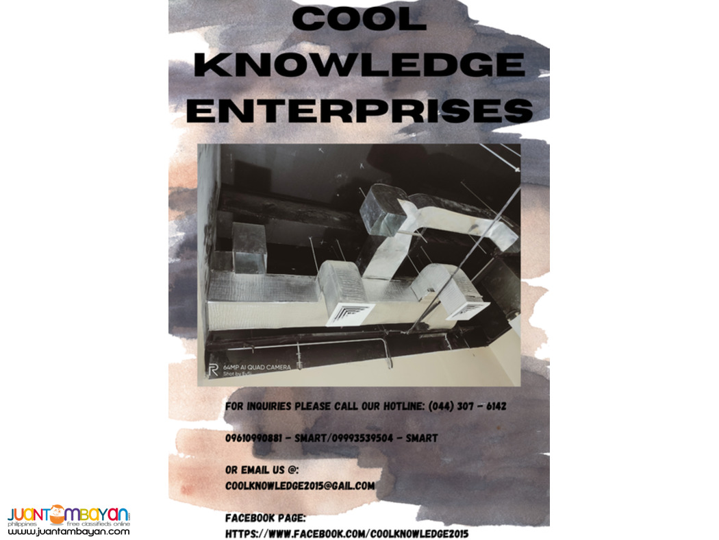 {SERVICES,SUPPLY & INSTALLATION} DUCTING WORKS