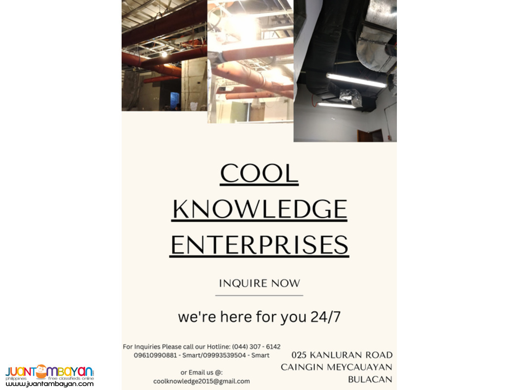 [FABRICATE,SERVICES,SUPPLY & INSTALLATION] DUCTING WORKS