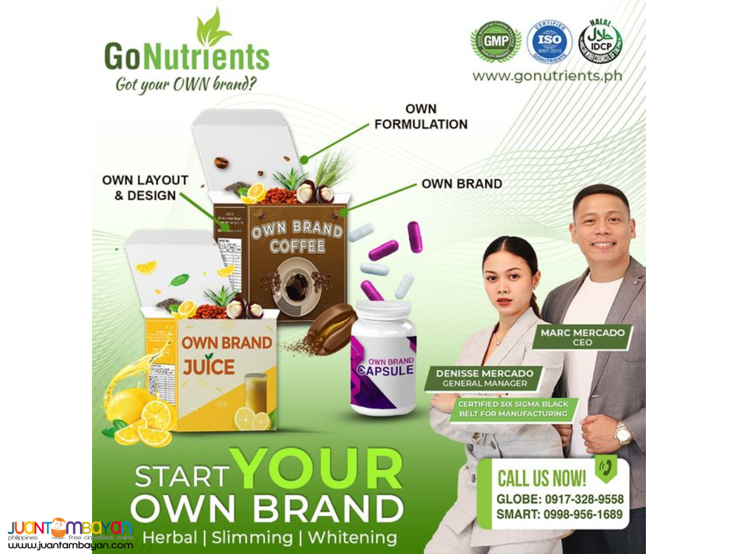food supplement manufacturer philippines