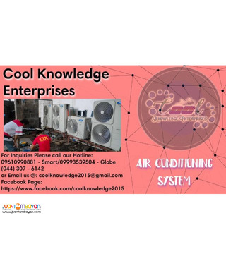 supply and installation of air conditioning system--bulacan