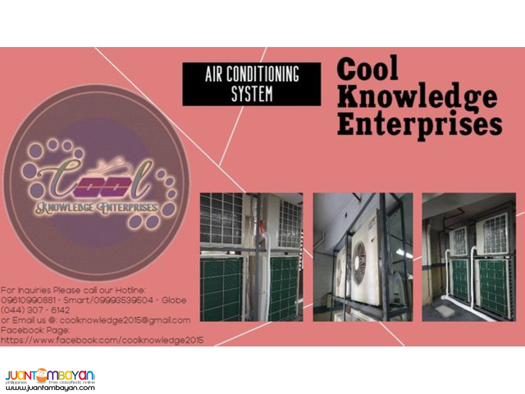 supply and installation of air conditioning system--bulacan