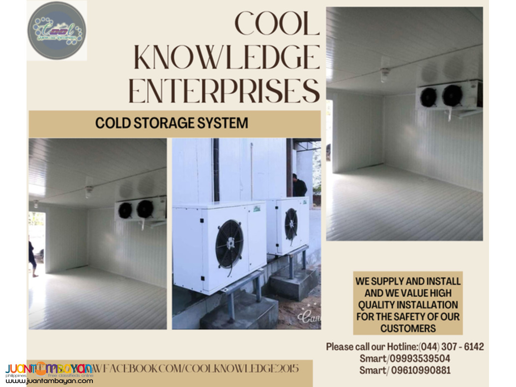 cold storage system caingin meycauayan 