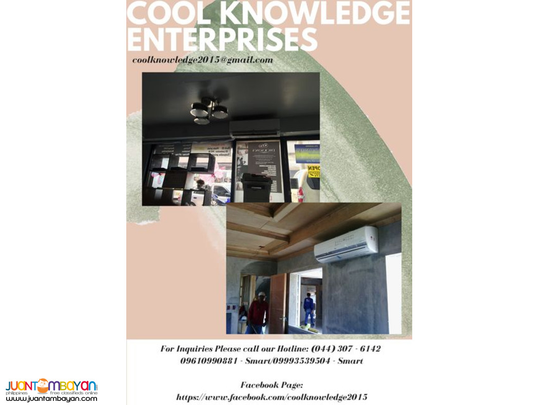 air conditioning system [supply and installation]