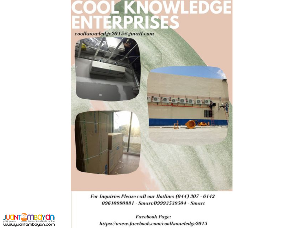 air conditioning system [supply and installation]