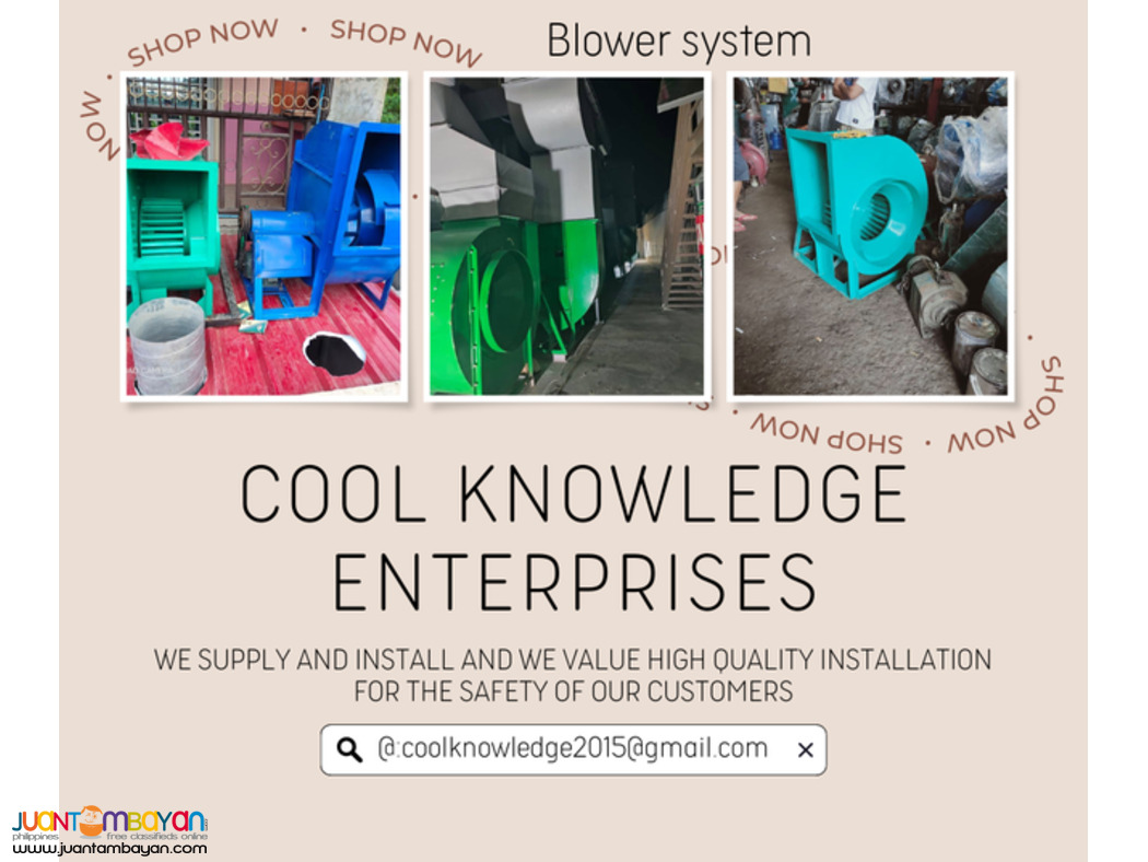 EXHAUST | CENTRIFUGAL BLOWER SYSTEM