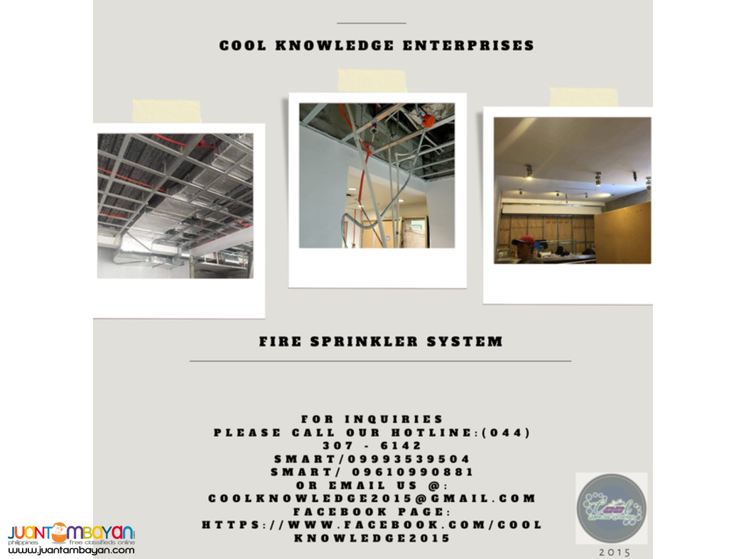 FIRE SPRINKLER | INSTALLATION