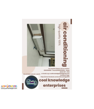 air conditioning system {services,supply and installation}