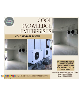 cold storage system=services,supply and installation
