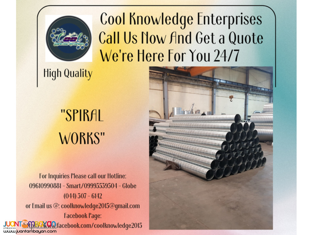 SPIRAL DUCTING [INSTALLATION]