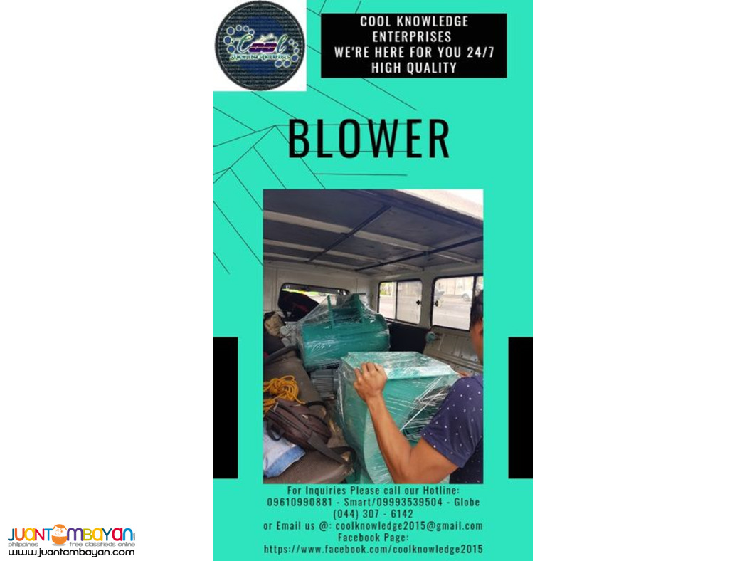 [exhaust - fresh air blower system] supply and installation