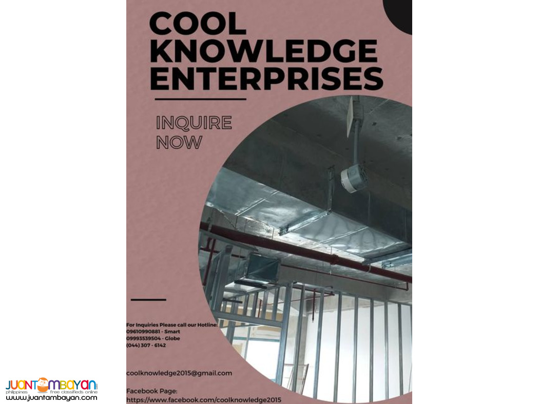 ducting works - fabricate - services - supply and installation