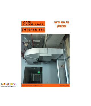 services,supply and installation,fabricate of ducting works