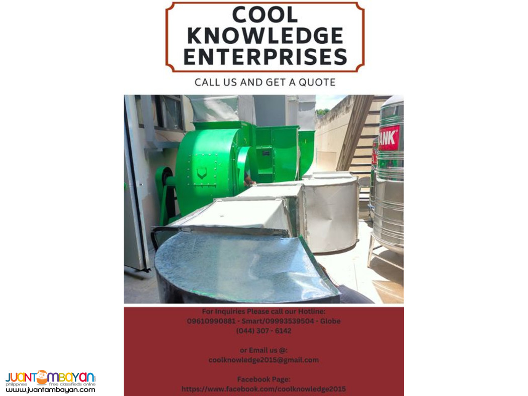 centrifugal blower system [bulacan]