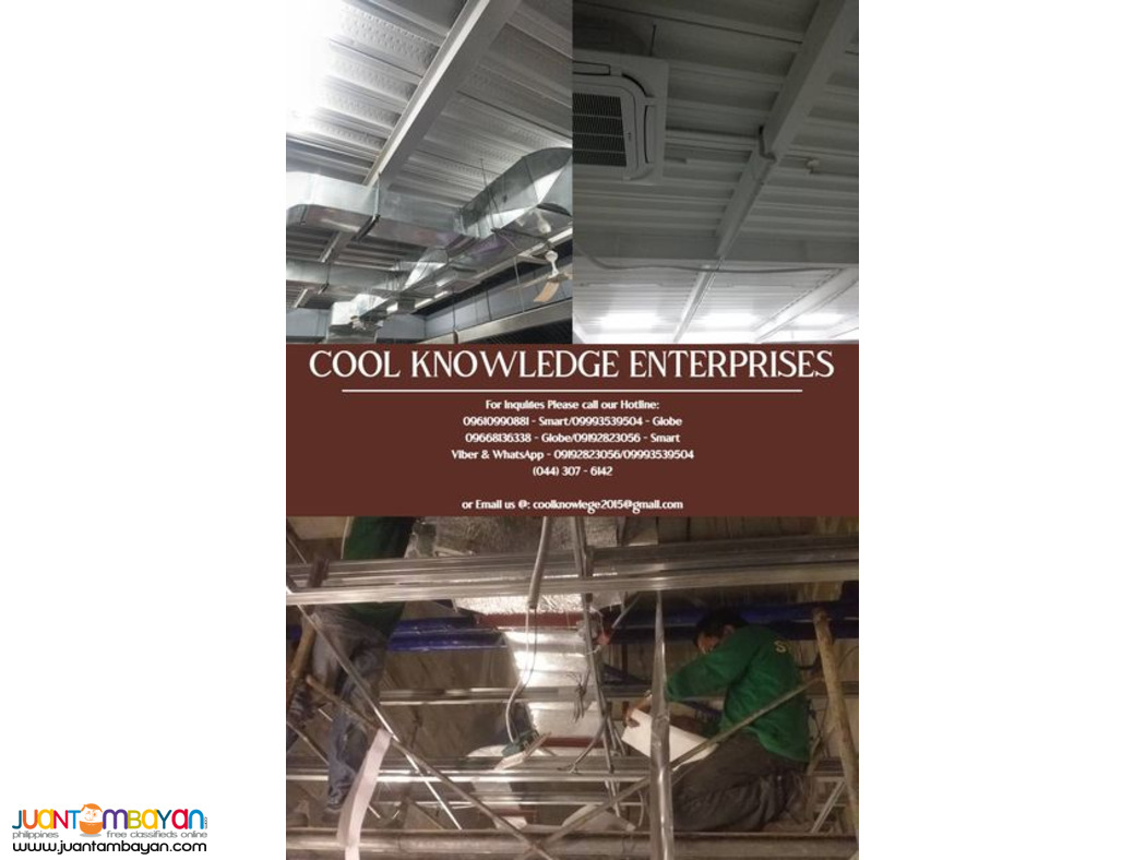 we supply and install ducting works