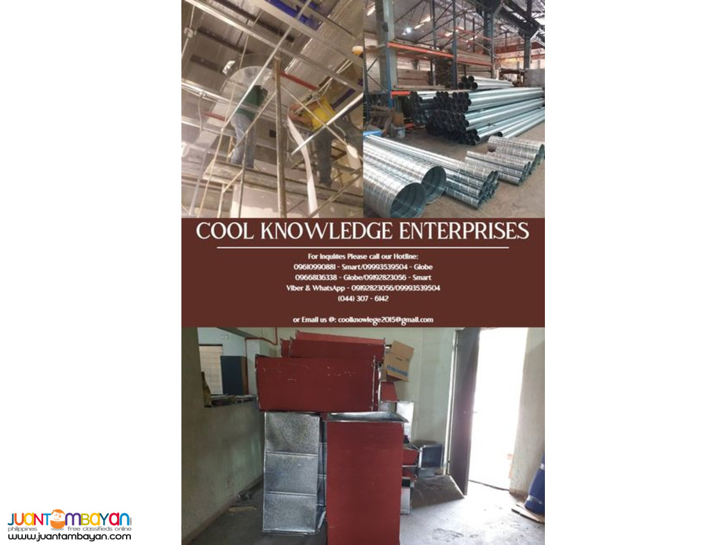 we supply and install ducting works