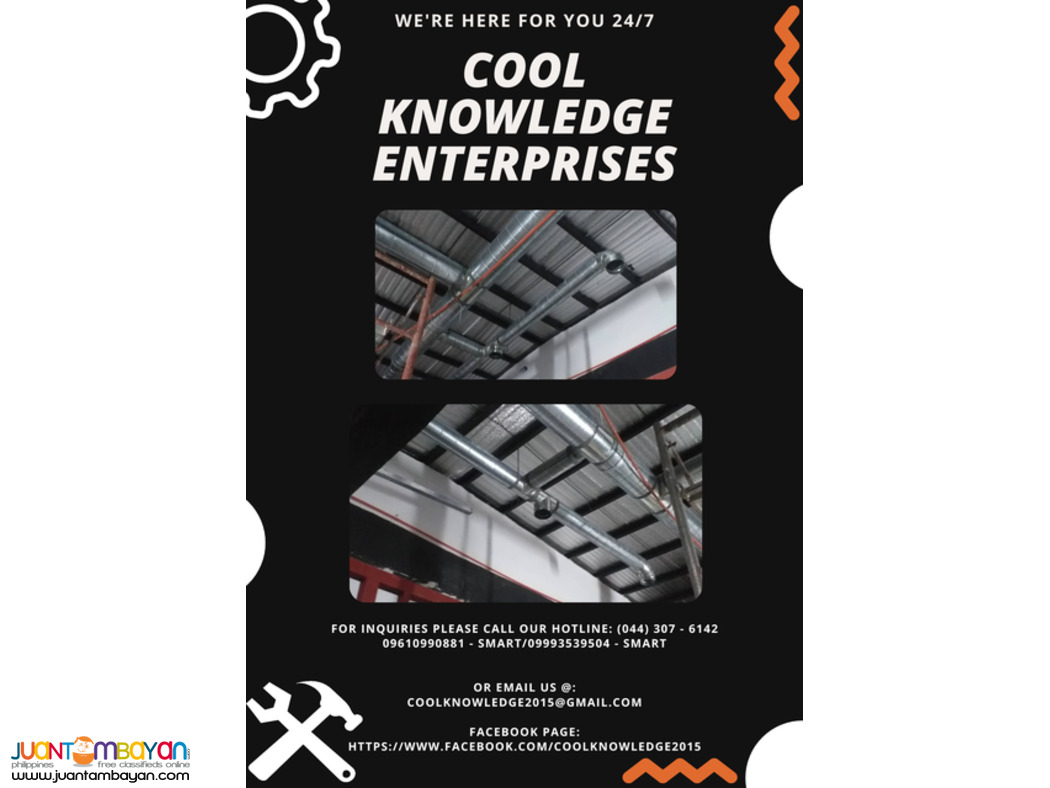 DUCTING WORKS - SERVICES - FABRICATE - SUPPLY AND INSTALLATION