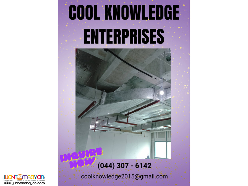 ducting works -- WE SUPPLY AND INSTALL
