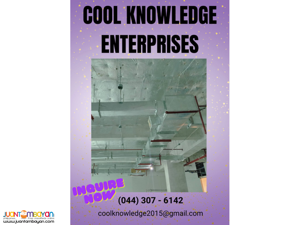 ducting works -- WE SUPPLY AND INSTALL