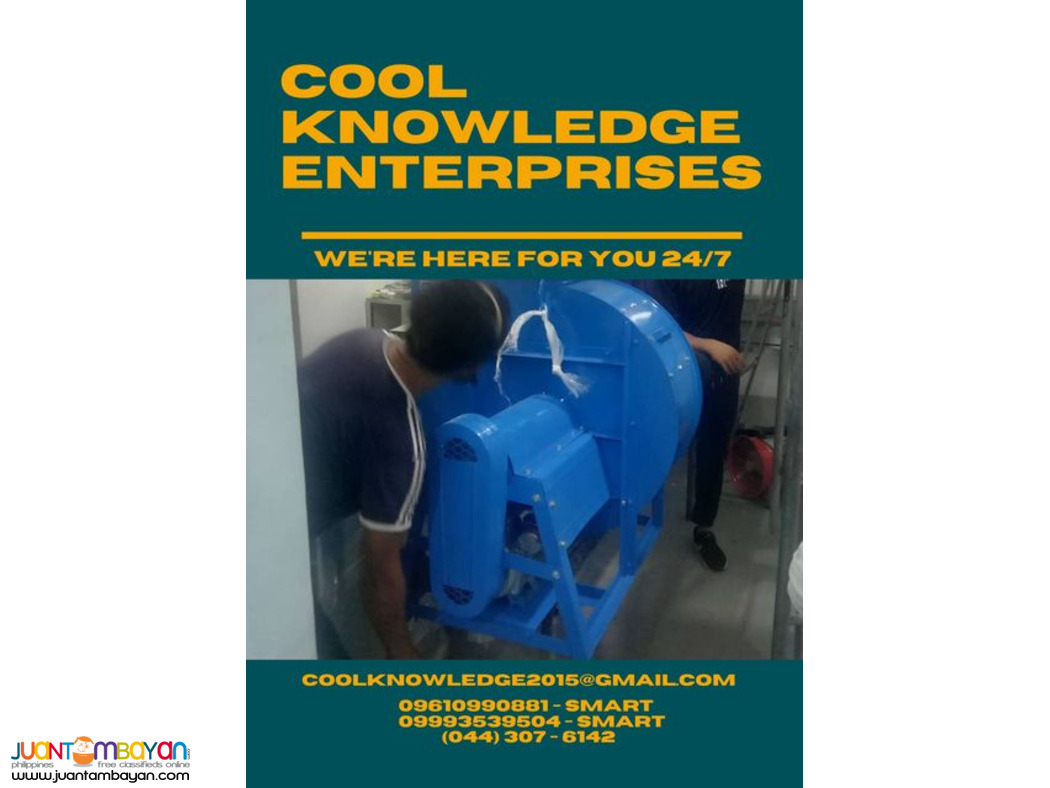 WE SUPPLY AND INSTALL BLOWER SYSTEM