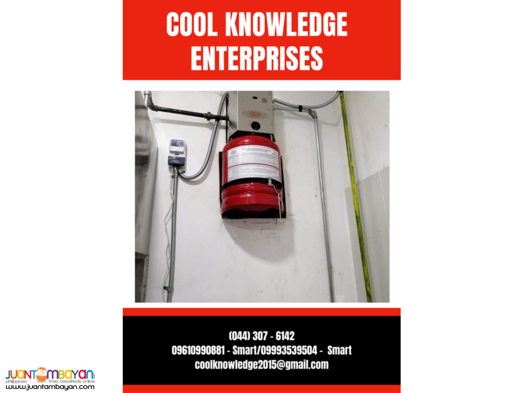 fire suppression system - installation - supply 