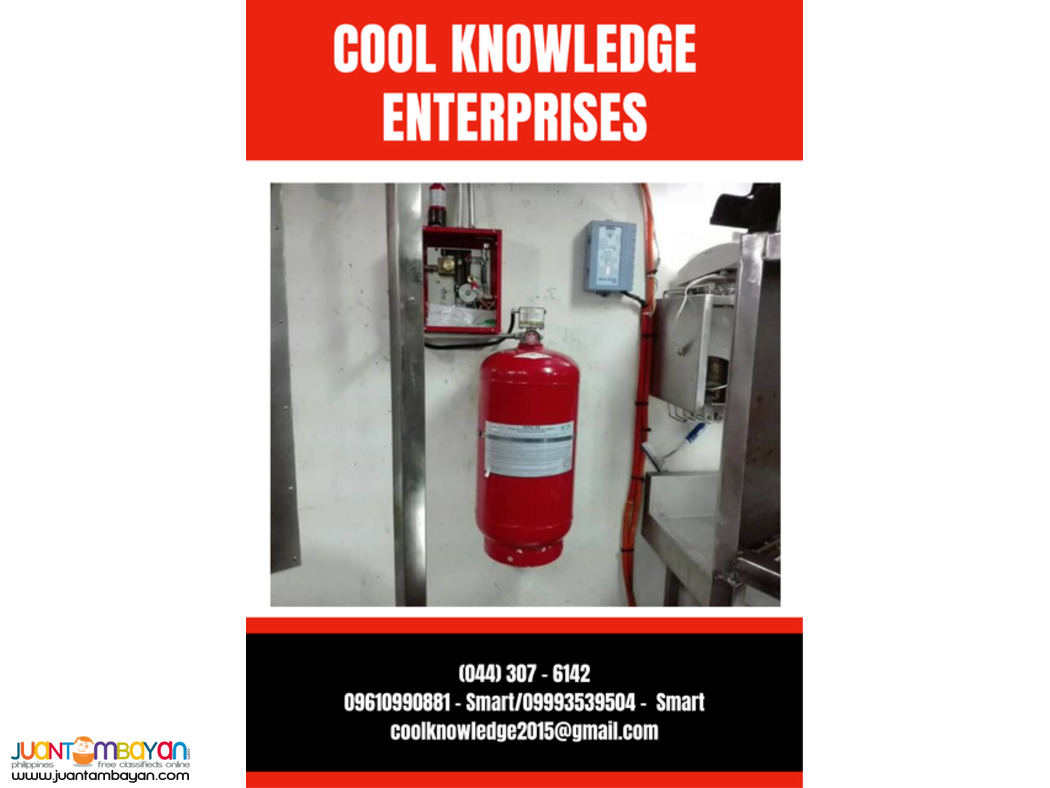 fire suppression system - installation - supply 