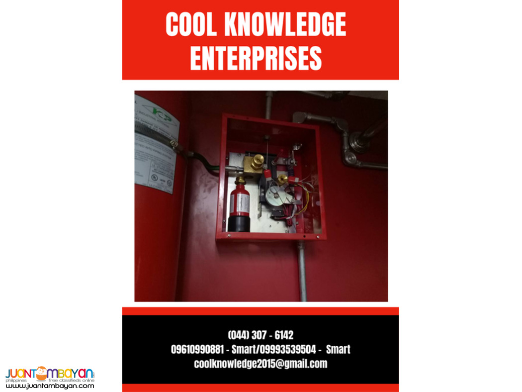 fire suppression system - installation - supply 