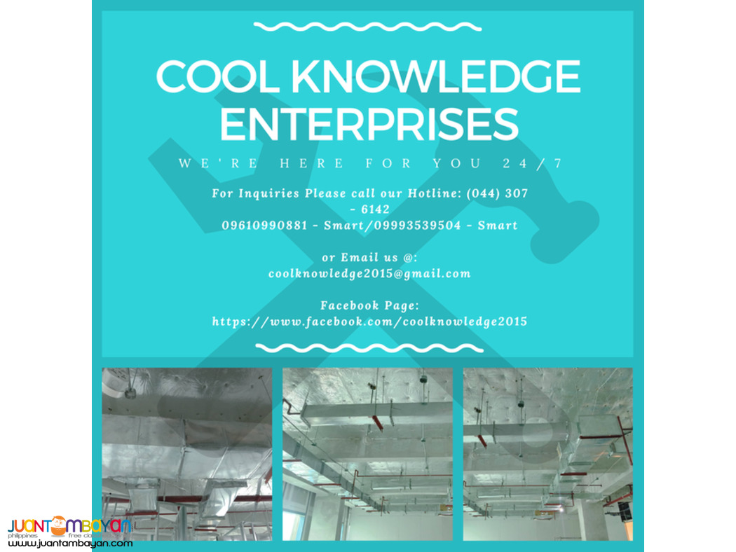 INSTALLATION,SUPPLY,SERVICES OF DUCTING WORKS