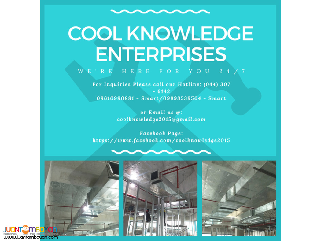INSTALLATION,SUPPLY,SERVICES OF DUCTING WORKS