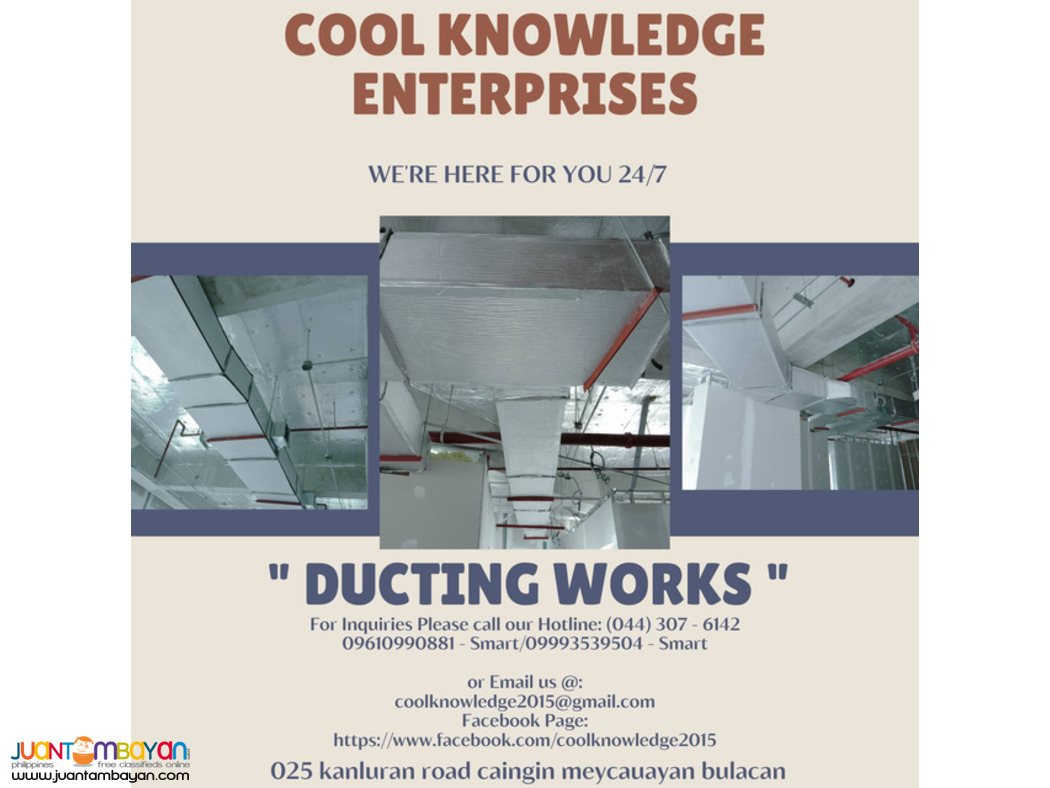 SUPPLY -- SERVICES -- INSTALLATION OF DUCTING WORKS