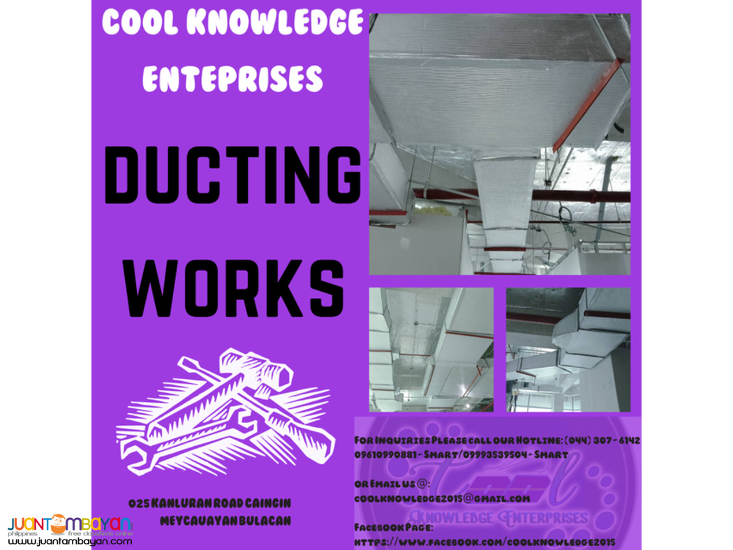 MEYCAUAYAN -FABRICATE,SUPPLY AND INSTALLATION OF DUCTING WORKS