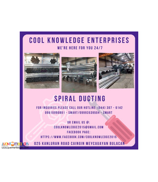 MEYCAUAYAN BULACAN -- SPIRAL DUCTING