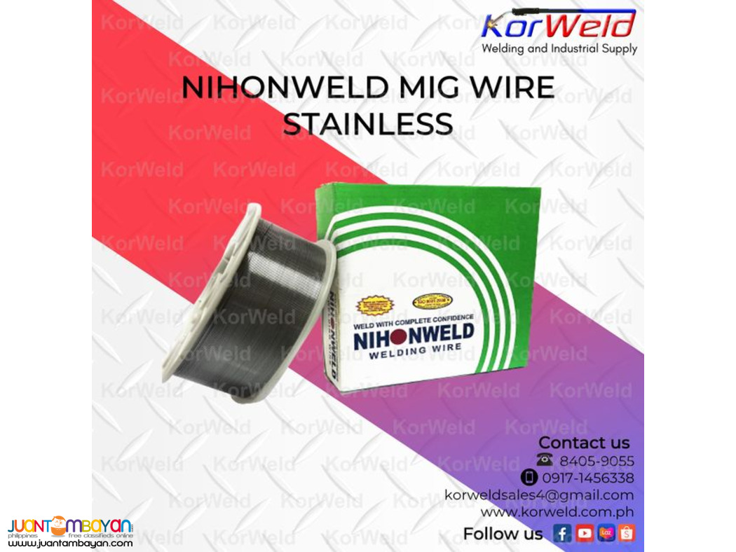 Nihonweld Mig Wire NM308 Stainless