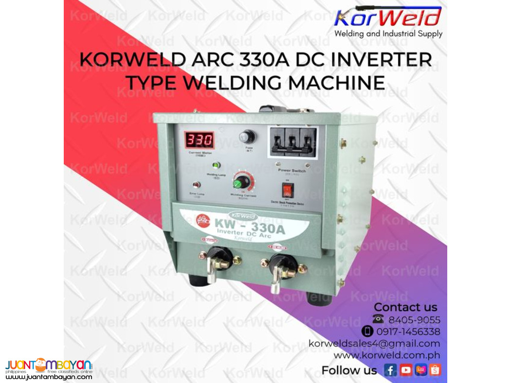 Korweld ARC 330A Inverter Type Welding Machine 