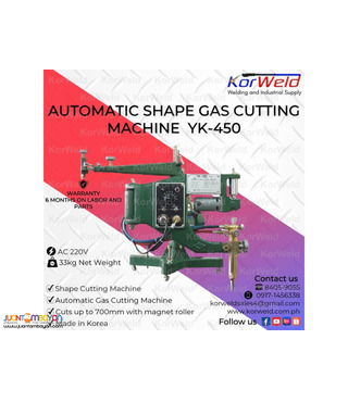 Yukwang Shape Automatic Gas Cutting Machine YK-450(Elephant)
