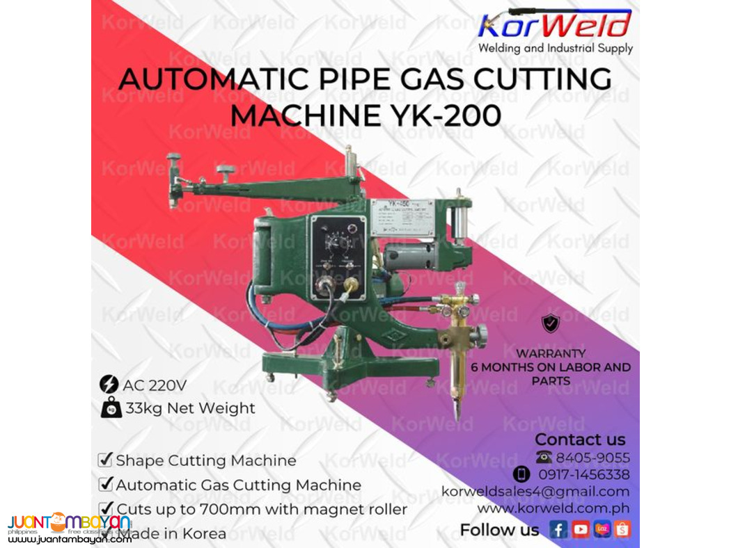 Yukwang Shape Automatic Gas Cutting Machine YK-450(Elephant)