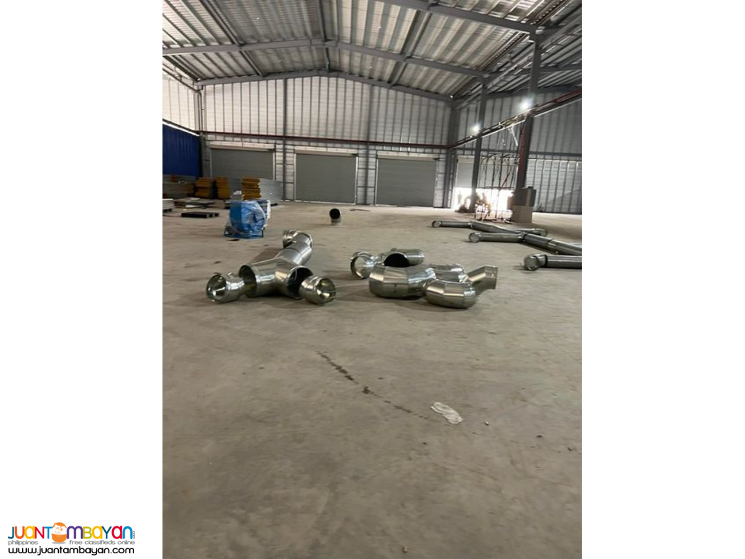 sPIRAL DUCT [EXHAUST , FRESH AIR] WE SUPPLY AND INSTALL