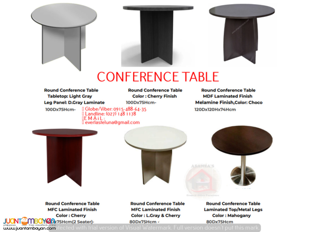 CONFERENCE TABLE (FACTORY PRICE)