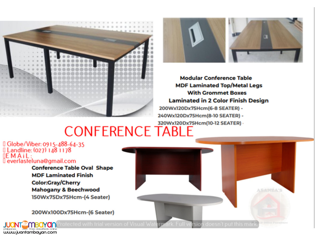 CONFERENCE TABLE (FACTORY PRICE)