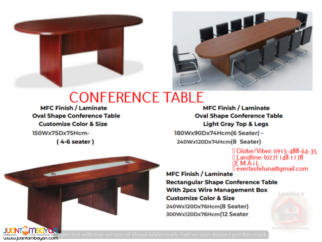 CONFERENCE TABLE (FACTORY PRICE)