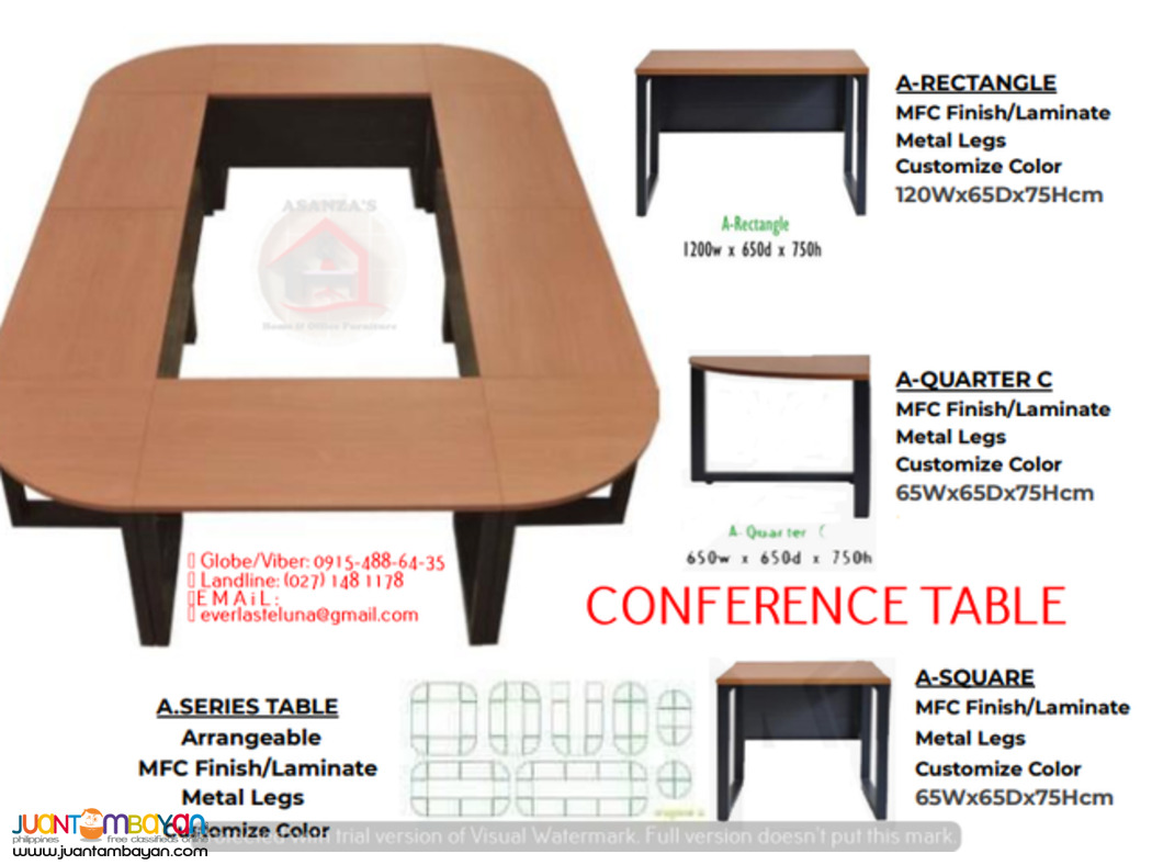 CONFERENCE TABLE (FACTORY PRICE)