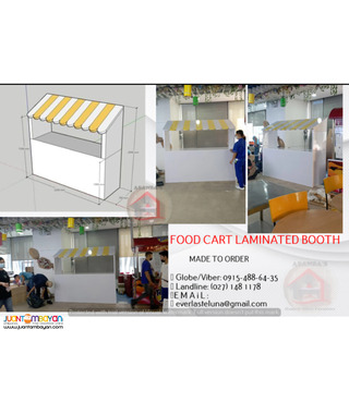 FOOD CART LAMINATED BOOTH MADE TO ORDER (FACTORY PRICE)