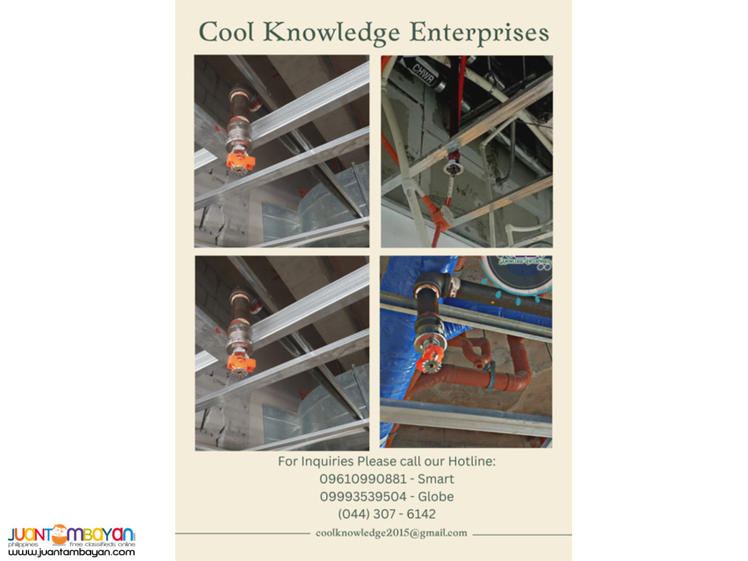 **Fire Sprinkler system -- Bulacan...